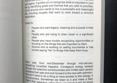 Activate Your Life book - a look inside.